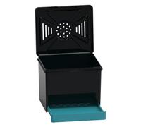 Jumping Spider Terrarium, 4.02x3.54x3,54 Pouces Conteneur d'éclosion pour Les Insectes, Habitat ventilé avec Conception de Couvercle sécurisée, Affichage éducatif pour projets scientifiques Apartment