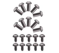 JUMPLAWN 10 Paires Boulon de Fixation Arrière Vélo M8 en Acier pour VTT