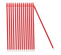 JUMPLAWN 15 Pièces de Parties de Bâtonnets de Parfum en Plastique Rouge pour Brûleur de Parfum Électrique à Brancher, Installation Pratique, pour Prier Vœux