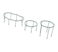 JUMPLAWN 2 Ensembles Support pour Plantes en Plastique Double Couche | Structure à Deux Niveaux, Tiges Maintenues, Circulation D’air Améliorée, pour Maison et Jardiniers