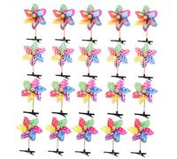 JUMPLAWN 25pièces Pinwheel Hair Clips Colorés Pour Femmes Et Filles Accessoires De Coiffure Ludiques Et Pratiques Idéaux Pour Anniversaires Vie Quotidienne