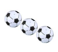 JUMPLAWN 3 Pièces Balles Gonflables Footballs de Plage Piscine Jouets Intérieurs et Extérieurs pour Garçon Fille et Parfaits pour Jeux Aquatiques Fête