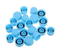 JUMPLAWN 40 Pièces Bouchons de Valve pour Climatisation Automobile R134a en PP, Protection Haute et Basse Pression, Installation Simple, Prévention de L'humidité, Réparation et Entretien