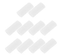 JUMPLAWN 5 Paires Manchons de Protection en Silicone Blanc pour Doigts, Protège-doigts Anti-usure Respirants et Réutilisables, pour Maintenance Électronique et Peinture