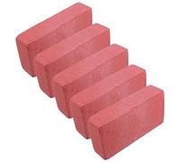 JUMPLAWN 5 Pièces Brique en Mousse Rouge Imitation Réaliste pour Scène de Comédie, Légère et Cassable la Main, pour Performances Théâtrales et Tournages de Films