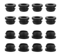 JUMPLAWN 50pièces Joint Silicone Étanchéité pour Valve Bypass Irrigation Lot de Rondelle Flexible et Résistante pour Système Arrosage Goutte à Goutte et Jardin Prévention des Fuites