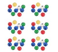 JUMPLAWN 75 Pièces Boules de Bingo en Plastique 15mm, Numérotées 1 à 75 | Colorées, Gravure Lisible, Compatibles Cage Standard 8 Pouces, Boîte Unique
