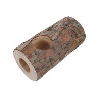 JUMPLAWN Abri pour Reptiles en Bois Creux, Grotte décorative en pin, Refuge Naturel pour terrariums de Type forêt Tropicale
