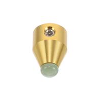 JUMPLAWN Base pour Diapason en Alliage D'aluminium Agate, Support Stable et Solide, Accessoire Élégant pour Pieds de Diapason, pour Yoga et Contemplation
