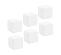 JUMPLAWN Bloc de Calcium Blanc pour Tortues Terrestres, Cube Minéral Naturel 6pcs, Améliore la Qualité de l'eau et Ajoute du Calcium, Accessoire pour Alimentation Quotidienne