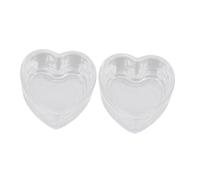 JUMPLAWN Bol Anti-Projections Transparent pour Hamster et Rat Lot de 2 Compacte en Sûre et Lavable pour Nourriture et Eau Petits Animaux 2Pcs