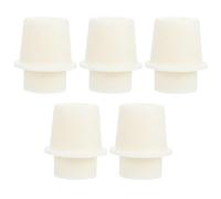JUMPLAWN Bouchons en Silicone pour Flacons Coniques, Lot de 5 Pièces, Faciles à Utiliser et Stocker, Adaptés aux Tubes à Essais en Laboratoire pour Recherche Professionnelle