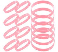 JUMPLAWN Bracelet de Sensibilisation au Cancer du Sein | Bijou Simple et Chic, Léger pour Activités Extérieures, Soutien Collectif Lors D'événements Caritatifs