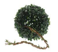 JUMPLAWN Cachette pour Reptiles avec Crochet de Suspension - Abri Artificiel en Forme de Boule topiaire pour Gecko à crête - Accessoires pour Terrarium de rainette pour Petits Reptiles