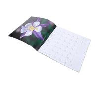 JUMPLAWN Calendrier Mural Fleuri 2027 en Papier, 12 Mois, Décor Floral | Impression Nette et Couleurs Vives, Informations Lunaires, Trous Prépercés Boucle Métal, Maison et Bureau