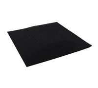 JUMPLAWN Coussin de Support pour Canapé Trapèze en Mousse, Noir | Sièges Affaissés à Maison ou Terrasse, Maintient la Forme, Nettoyage Facile, Fermeté Optimale