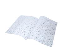 JUMPLAWN Couverture Transparente A5 en PVC à Motifs Étoilés pour Carnet | Visibilité Claire, Glisse Facile, Résistante à L’eau aux Rayures, pour Voyages D’affaires