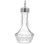 JUMPLAWN Distributeur D'amers en Verre 30ml Style Japonerie Vintage Argenté Portable et Facile à Ranger pour Doseur de Cocktail Élégant