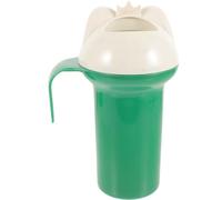 JUMPLAWN Écope à Eau de Bain Tasse de Rinçage Shampooing Forme Grenouille en Eva Vert Cartoon, Bain Lavage des Cheveux pour Garçon et Filles