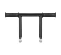 JUMPLAWN Extension de Guidon pour Poussette Bébé, Accessoire Poignée en Acier Inoxydable, Fixation 22 Mm, Confortable pour Balades et Sorties en Plein Air, Compatible Landeau et Chariot