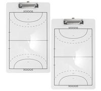 JUMPLAWN Kit de 2 Tableaux D'entraînement de Handball en Pvc Portable à Double Face pour Écrire et Effacer les Stratégies de Jeu