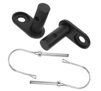 JUMPLAWN Lot De 2 Connecteurs Attelage Remorque Adaptateur Remorque Fixation Solide Pour Attacher Facilement Promenade Garçon Et Filles Et Animaux