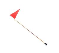 JUMPLAWN Mât de Drapeau Multifonction en Alliage D'aluminium 1,2 M Léger pour Kayak et Bateau Installation Facile et Démontage Rapide, Kit Complet Drapeau