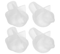 JUMPLAWN Moules Silicone Oiseaux 4 Pièces pour Moulage Résine Époxy, Figurines Animalières, Décorations Murales, Artisanat DIY, Déco Intérieure
