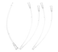 JUMPLAWN Outil de Nourrissage des Oiseaux pour Perroquets en Plastique Léger 5 Pièces Tuyau Simple Structure Résistant pour Nourrir Les Oisillons -nés et Oiseaux Malades