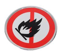 JUMPLAWN Panneau D'avertissement Incendie Panneau de Sécurité le Feu Installation Facile en Aluminium Prévention des Feux Usage Extérieur en pour Forêt