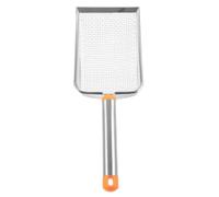 JUMPLAWN Pelle à Litière 3,8 MM en Acier Inoxydable, Tamis Fin pour Chat | Nettoyage de Litière et Sable pour Chat, Poignée Confortable, Usage Maison, Maille Fine 3,8x3,8mm