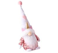 JUMPLAWN Poupée GNOME Décorative de Saint-Valentin en Coton PP et Pet, Décoration Adorable pour Maison et Bureau, Accessoire Festif Qui Ajoute Une Ambiance Chaleureuse