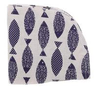 JUMPLAWN Rideau de Porte Taille Standard pour Bac à Litière Autonettoyant Compatible avec Bac Automatique, Motif Petit Poisson Accessoire pour Bac à Litière Automatique, Fournitures