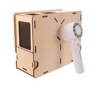 JUMPLAWN Séparateur de Grains pour Oiseaux avec Contrôle Manuel du Vent et Technologie de Flux d'air Stable, en Acrylique et Plastique, pour L'élevage de Petits Oiseaux