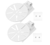 JUMPLAWN Support de caméra de sécurité, Support Mural pour caméra de sécurité intérieure, équerre réglable en Plastique, Lot de 2 pièces, Assemblage Facile, Usage intérieur et extérieur