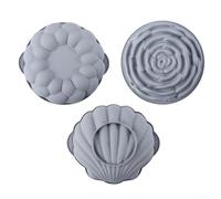 Jumplushion Coque en silicone résistant à la chaleur pour gâteaux avec revêtement antiadhésif pour four, micro-ondes et cuiseur vapeur, permettant un démoulage et un nettoyage faciles des pâtisseries