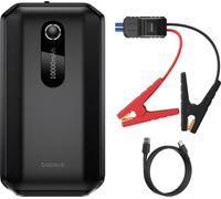 Jumpstarter Baseus Power Starter booster 10000mAh 12V (1000A / 500A) + câbles crocodiles noir (C00245501113-00)