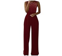 Jumpsuit Femme Grande Taille Déguisement Disco Femme Pantalon Noir Femme Chic Et Elegant Robe Elegante Femme Ensemble Ensemble Pantalon Femme Chic Et Elegant