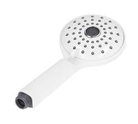JUMZ Pommeau de Douche sous Pression résistant à la Corrosion résistant à l'usure résistant aux Hautes températures Deux Modes pulvérisateur de Douche antirouille Salle de Bain Blanc
