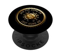 Jun Fang Gung Fu Jeet Kune Do JKD Arts Martiaux Mixtes PopSockets PopGrip Adhésif