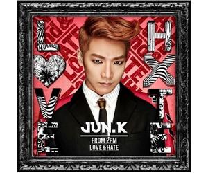 Jun. K - Love & Hate (Photo card, Poster Included)
