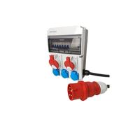 JUN-S/FI Distributeur de chantier 1x 32A 1x 16A 3x230V DV-0287-F