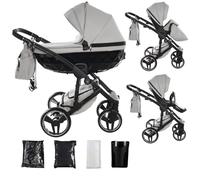 Junama Poussette Diamond Basic 2en1 3en1 4en1 (06 - gris clair, 2en1)