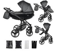 Junama Poussette Diamond Fluo 2en1 3en1 4en1 (05 - gris, 2en1)