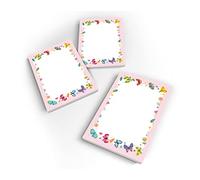 Junapack Lot de 12 mini carnets de notes papillons pour anniversaire d'enfant - Format A7