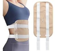 JUNART Pack d'huile de castor avec boutons réglables et fermeture éclair, facile à nettoyer et réutilisable, pour la physiothérapie, les compresses chaudes et le bien-être