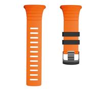 JUNCHENGBAO Compatible avec le bracelet de rechange en silicone souple Suunto Core Frontier/Classic. Compatible avec le bracelet de montre intelligente Suunto Core.(Orange)