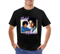 JUNDAO 80s Ralph Macchio T-Shirt Graphic t Shirt Blank t Shirts t Shirts for Men Cotton Size S