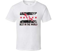 Jundao Cm Punk Best in The World Wrestling T Shirt for Men Size S