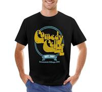 JUNDAO The Comedy Cellar T-Shirt Funny T Shirts New Edition T Shirt Mens Graphic T-Shirts Funny Size L